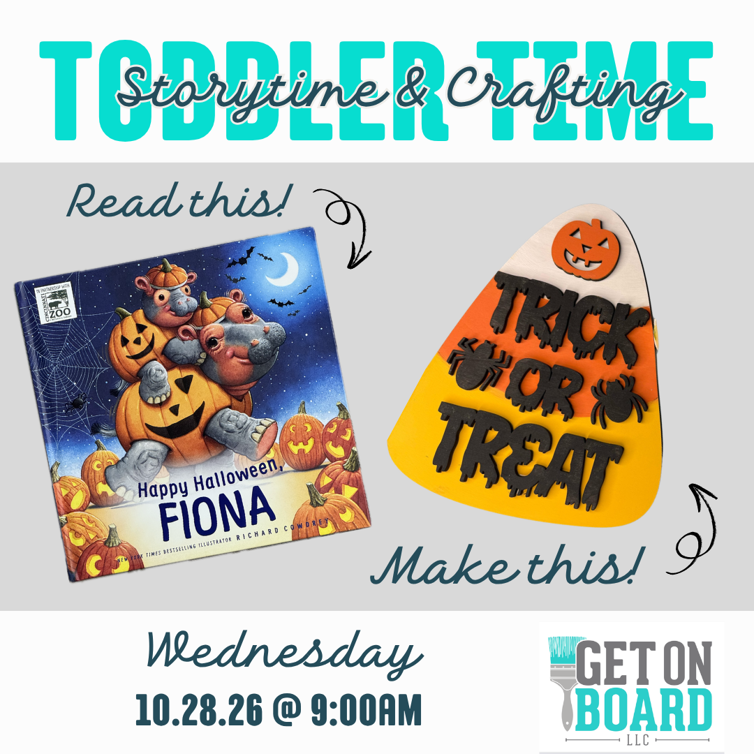 10.28 Wed. @ 9:00 Toddler Time