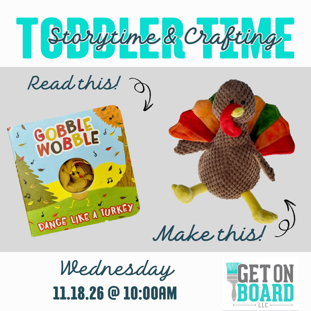 11.18 Wed. @ 10:00 Toddler Time NEW TIME