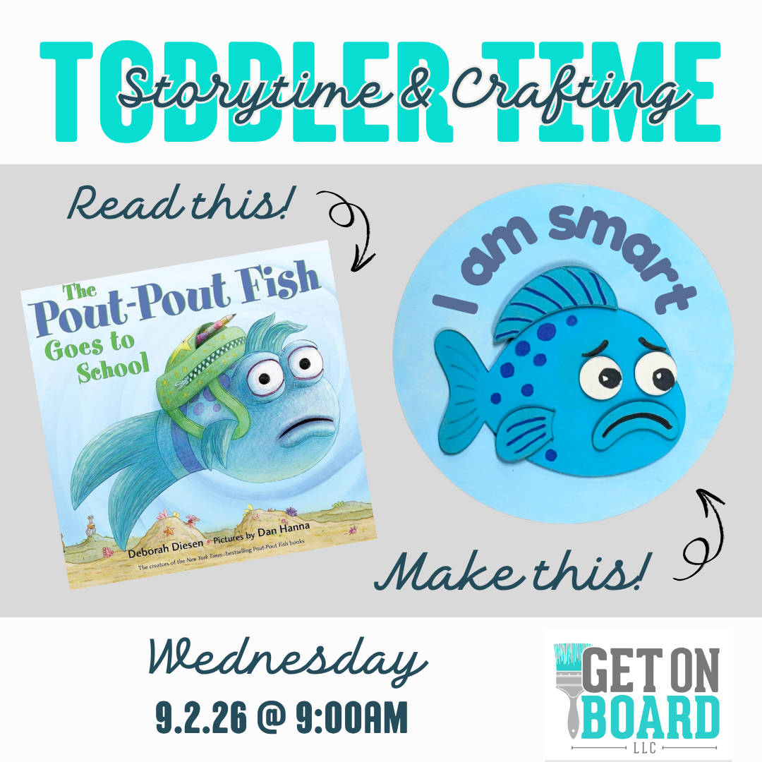 Wed. 9.2 @ 9:00 Toddler Time: Storytime & Crafting
