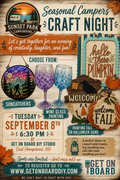Sunset Lake Campground Private Event - Tuesday, 9/8 @ 6:30pm