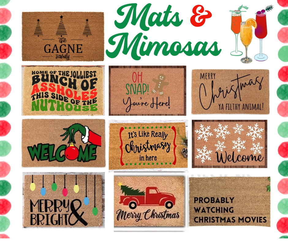 Mats & Mimosas- Sunday, 11.8 @ 11-1