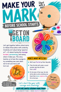 8/23  Make Your Mark Before School Starts Event - 8/23 @ 11am