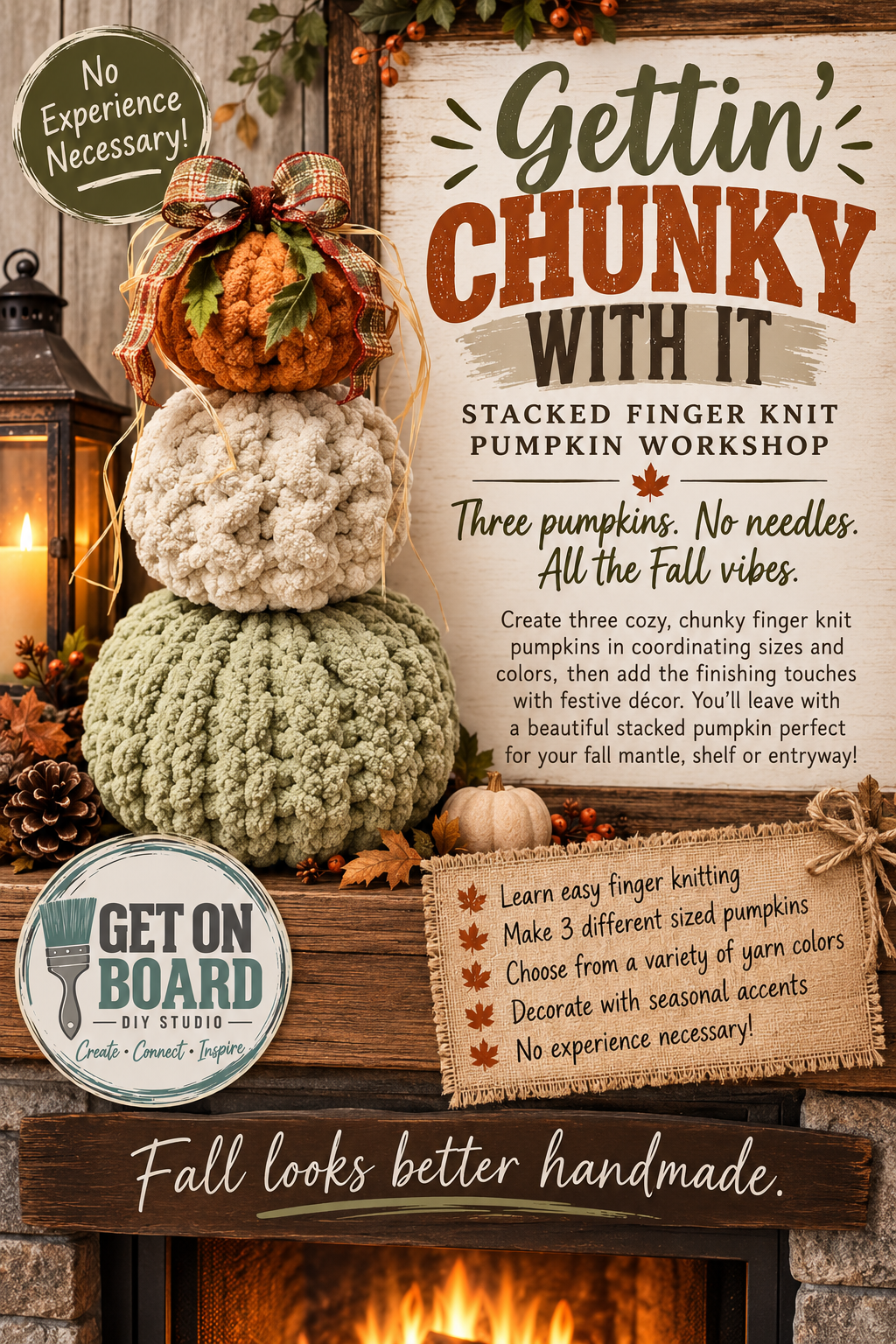 Gettin' Chunky With It - Thursday, Oct. 15 @ 6:30