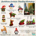 Christmas Ceramic Painting Workshop- Thurs. 11.19 @ 6:30pm